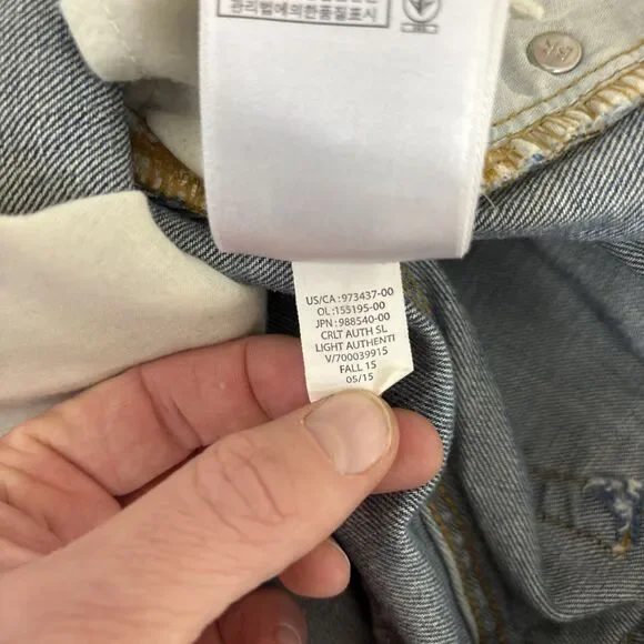 Banana Republic Jeans Men's 34 x 34 Straight Leg Medium Denim - Picture 10 of 16